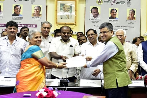 Infosys Foundation to build metro station in Bengaluru's Electronic City with BMRCL