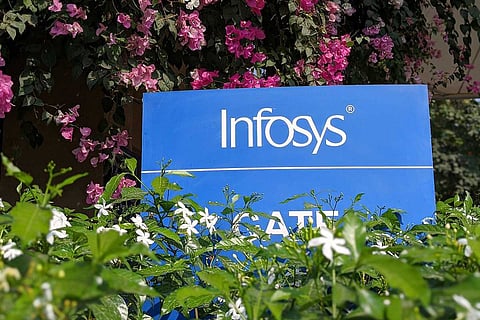 Infosys signboard