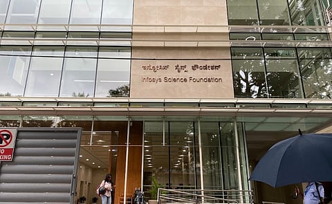 The newly inaugurated Infosys Science Foundation building in Bengaluru