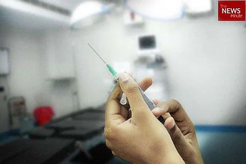 Representative image of an injection