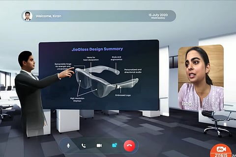 3D avatars of Ambani kids join Reliance AGM to unveil 'Jio Glass'