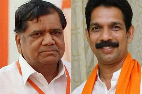Jagadish Shettar and Nalin Kumar Kateel