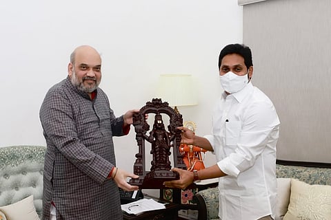 Amit Shah and Jagan Mohan Reddy
