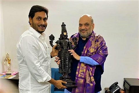CM Jagan meets Amit Shah