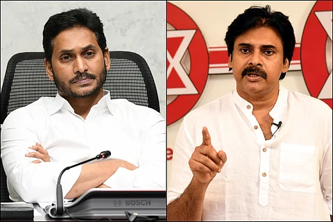 Jagan Mohan Reddy and Pawan Kalyan