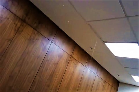 Rainwater leaks into Jagan's chamber in Andhra Secretariat again, YSRCP cries foul