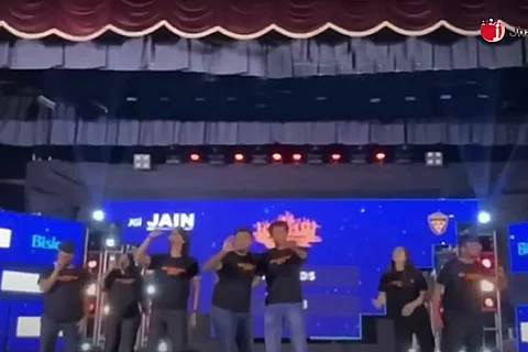 Screengrab of the skit on BR Ambedkar