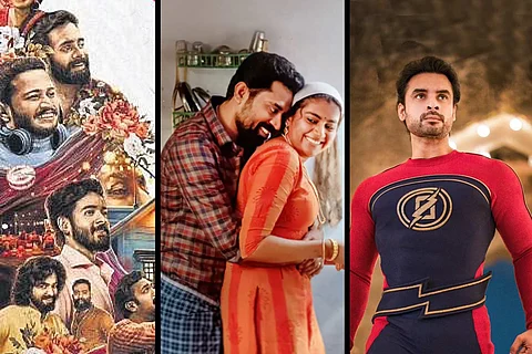 Posters of Janeman, The Great Indian Kitchen and Minnal Murali