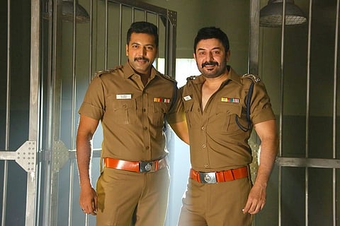 Review: It's Arvind Swami all the way in 'Bogan'