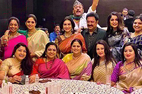 In pics: Celebrities galore attend reception of Jayasudha’s son