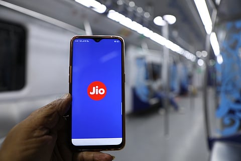 Jio on phone