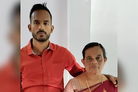 Jithin and Santhamma