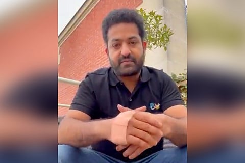 Jnr NTR in the video