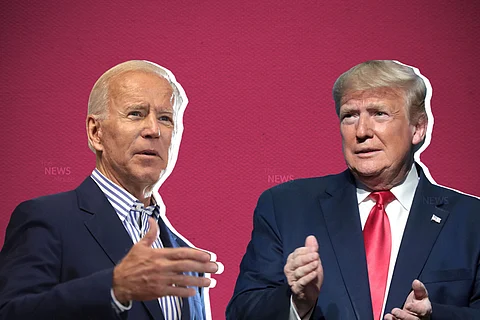 Joe Biden and Donald Trump