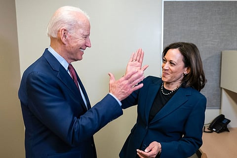 Joe Biden and Kamala Harris
