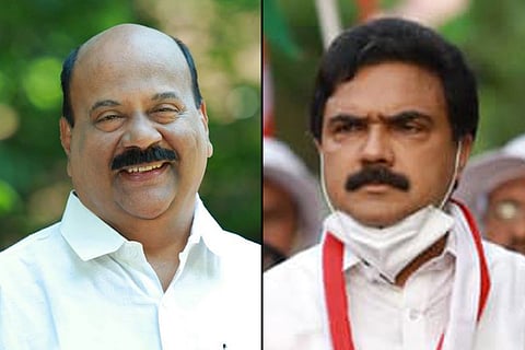 A collage of Jose K Mani and Mani C Kappen