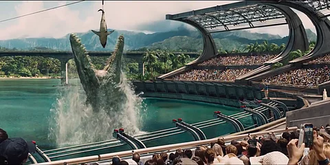 Universal releases 'Jurassic World' trailer with Chris Pratt as the lead