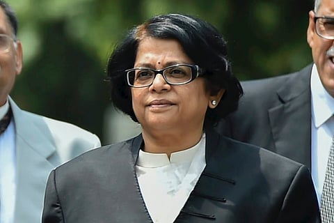 File image of Justice Indu Malhotra