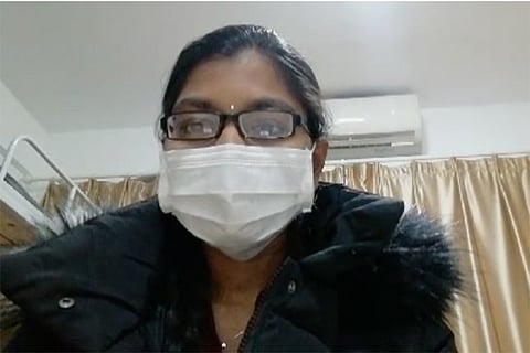 Andhra woman stranded in Wuhan returns to India, along with colleagues
