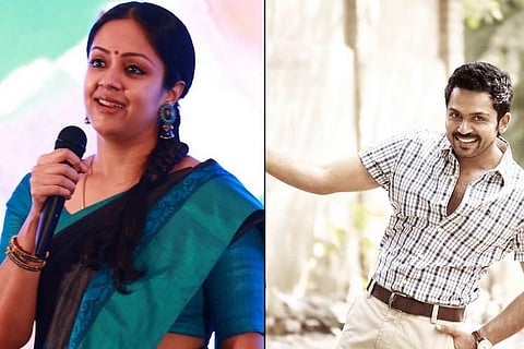 Jyothika and Karthi's film with Jeethu Joseph starts rolling