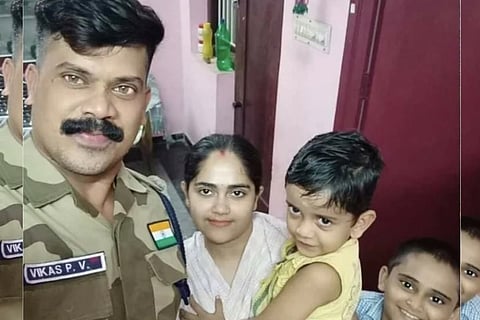 Jyothi Vikas with her family