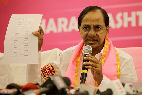CM KCR in Nanded, Maharashtra