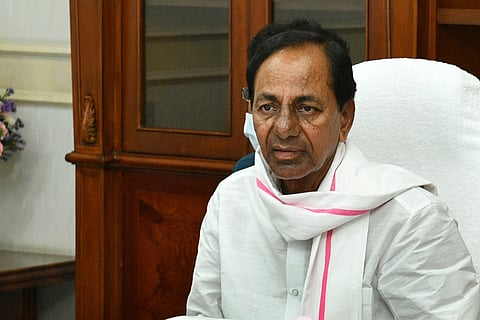 A still of Chief Minister K Chandrasekhar Rao