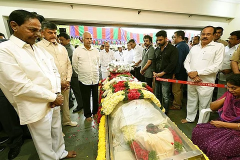 Funeral procession of Nandamuri Harikrishna in Hyd today, traffic advisory issued