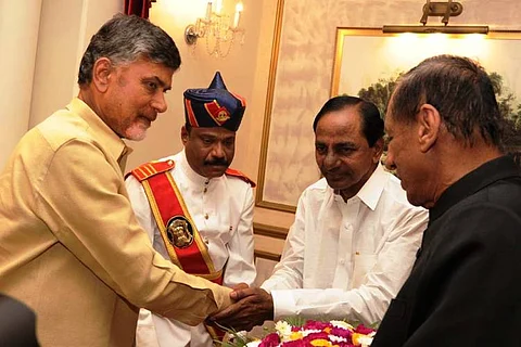 Telangana and Andhra sit down to talk it out, hold first round of discussions post bifurcation
