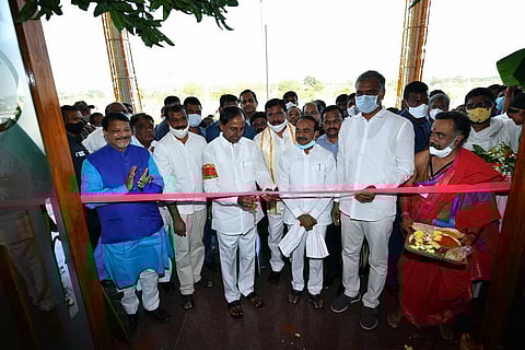 Telangana CM KCR and other TRS leaders