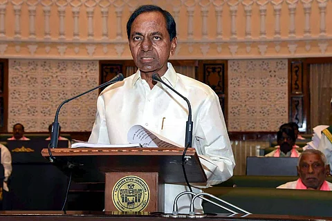Telangana CM KCR, who said Union govt must withdraw power reforms