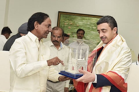 UAE proposes to set up consulate in Hyderabad after meet with Telangana CM KCR