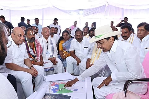 CM KCR says BRS govt ready to spend Rs 1000 cr to develop Kondagattu Hanuman temple