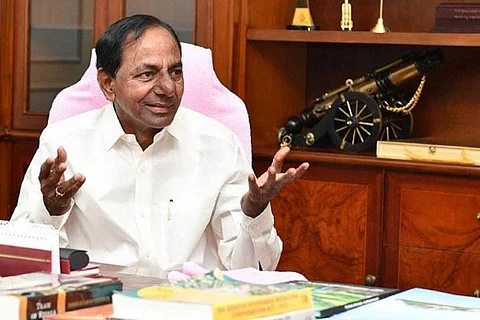 Telangana Chief Minister K Chandrasekhar Rao