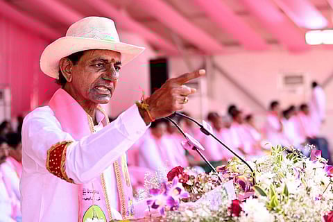 Telangana Chief Minister K Chandrasekhar Rao