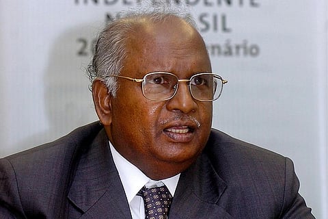 Image of former CJI KG Balakrishnan