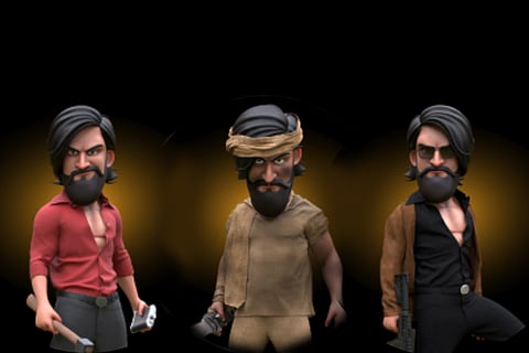 Digital Avatars from KGF 2 on KGFVerse