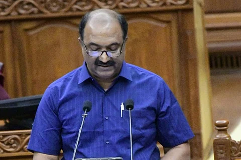 Kerala finance minister KN Balagopal