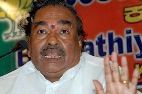 File photo of KS Eshwarappa