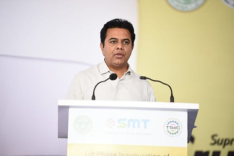 Telangana Minister KTR, who said PM Modi is directly supporting the ideology of Godse