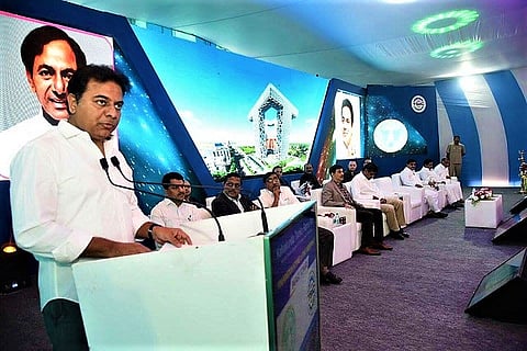 Work begins on Rs 946 cr IMAGE Tower in Hyderabad, KTR lays foundation stone