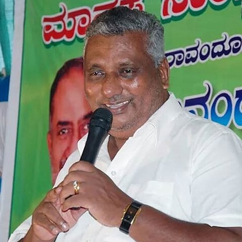 Karnataka Animal Husbandry Minister K Venkatesh