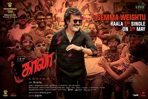 Labour Day surprise for Thalaivar fans: 'Kaala' single to be released on May 1