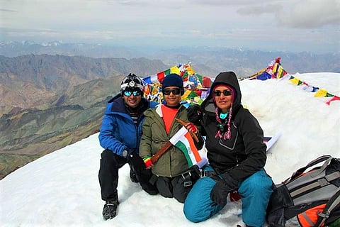 10-year-old Vizag girl conquers Himalayan peak of Mt Stok Kangri