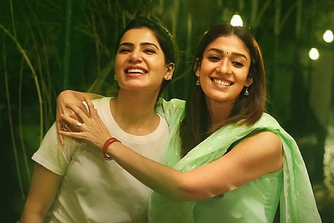 Samantha and Nayanthara in Kaathuvaakula Rendu Kaadhal