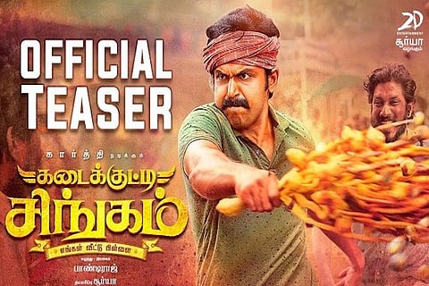 Karthi's 'Kadaikutty Singam' trailer out