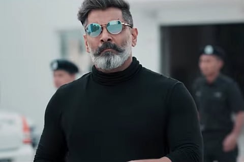 Watch: Vikram plays mysterious double agent in 'Kadaram Kondan' teaser