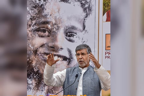 Kailash Satyarthi urges global action against online child sexual abuse, pornography