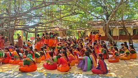 Kalakshetra students' protest
