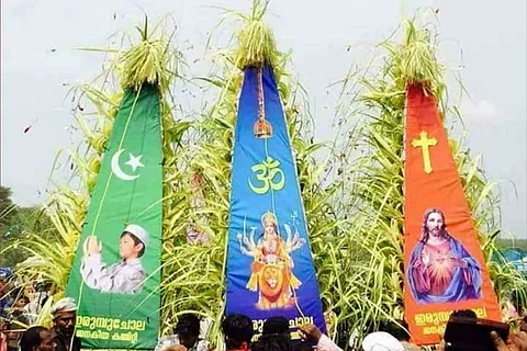 Kaliyattakavu temple procession
